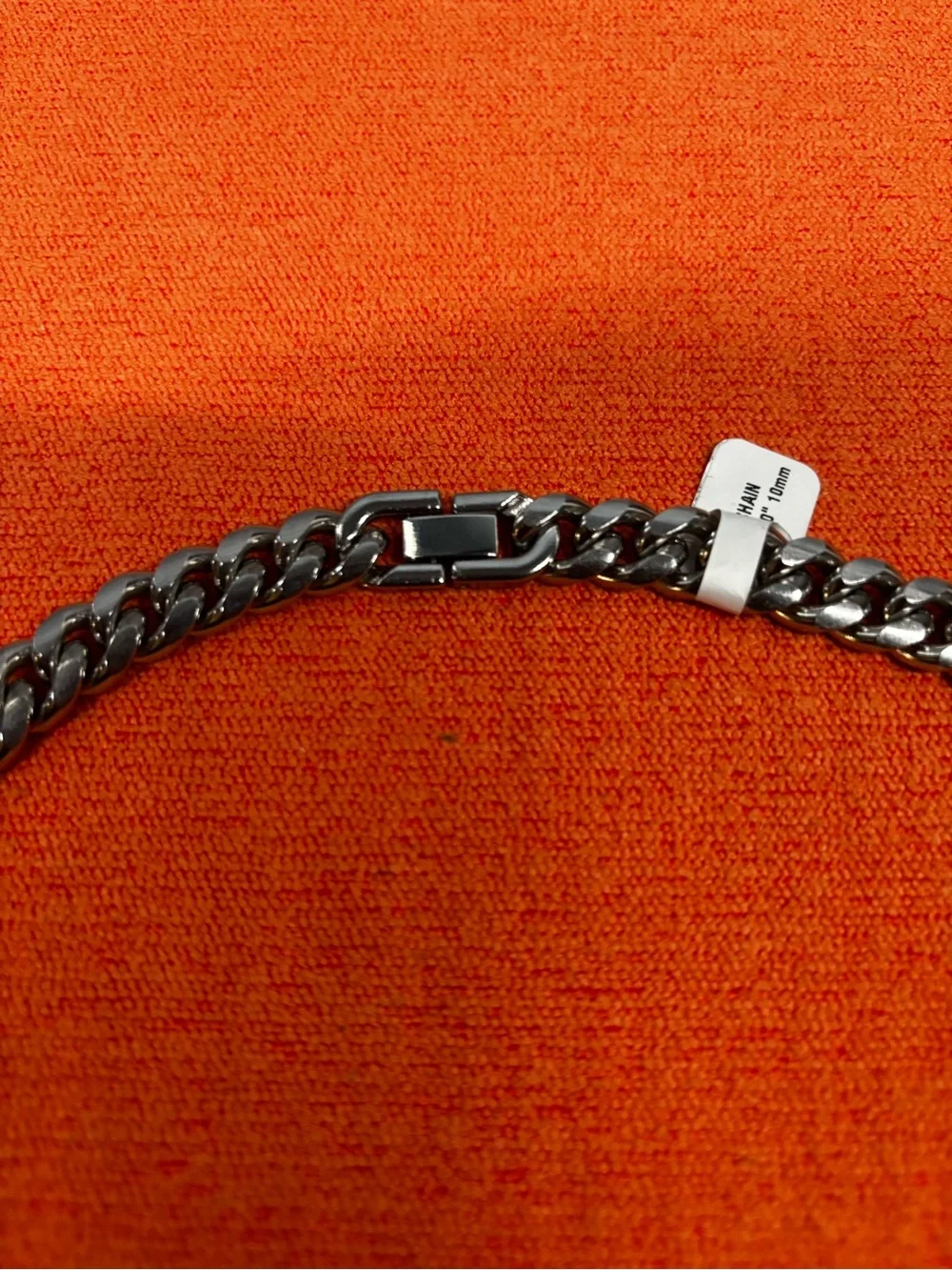 Men's Chunky Stainless Steel Cuban Link Chain and Bracelet Set